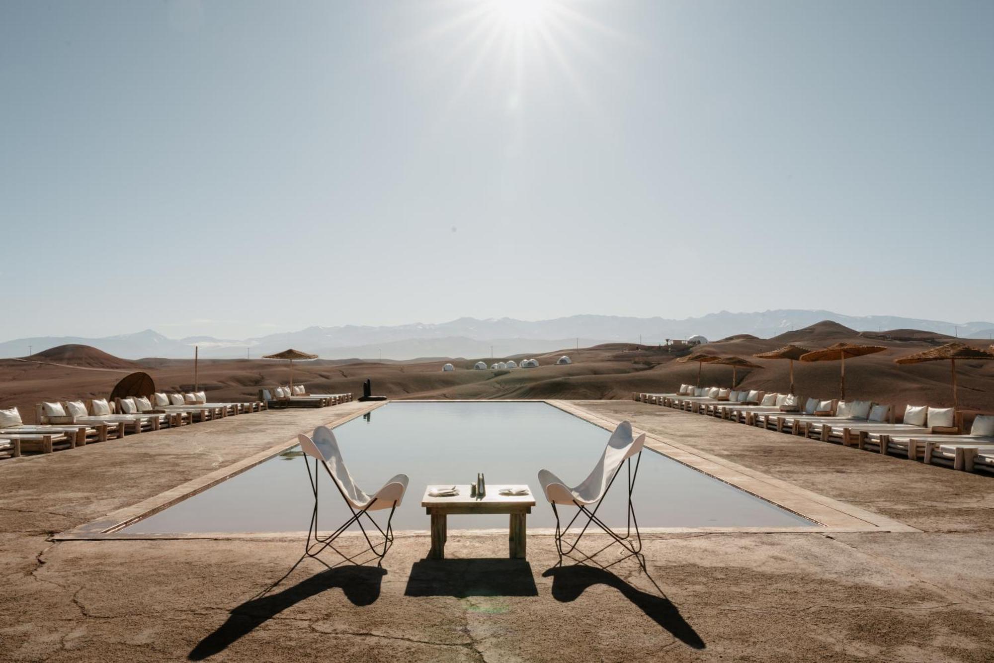 Hotel Alkamar Camp Agafay El Karia Zewnętrze zdjęcie