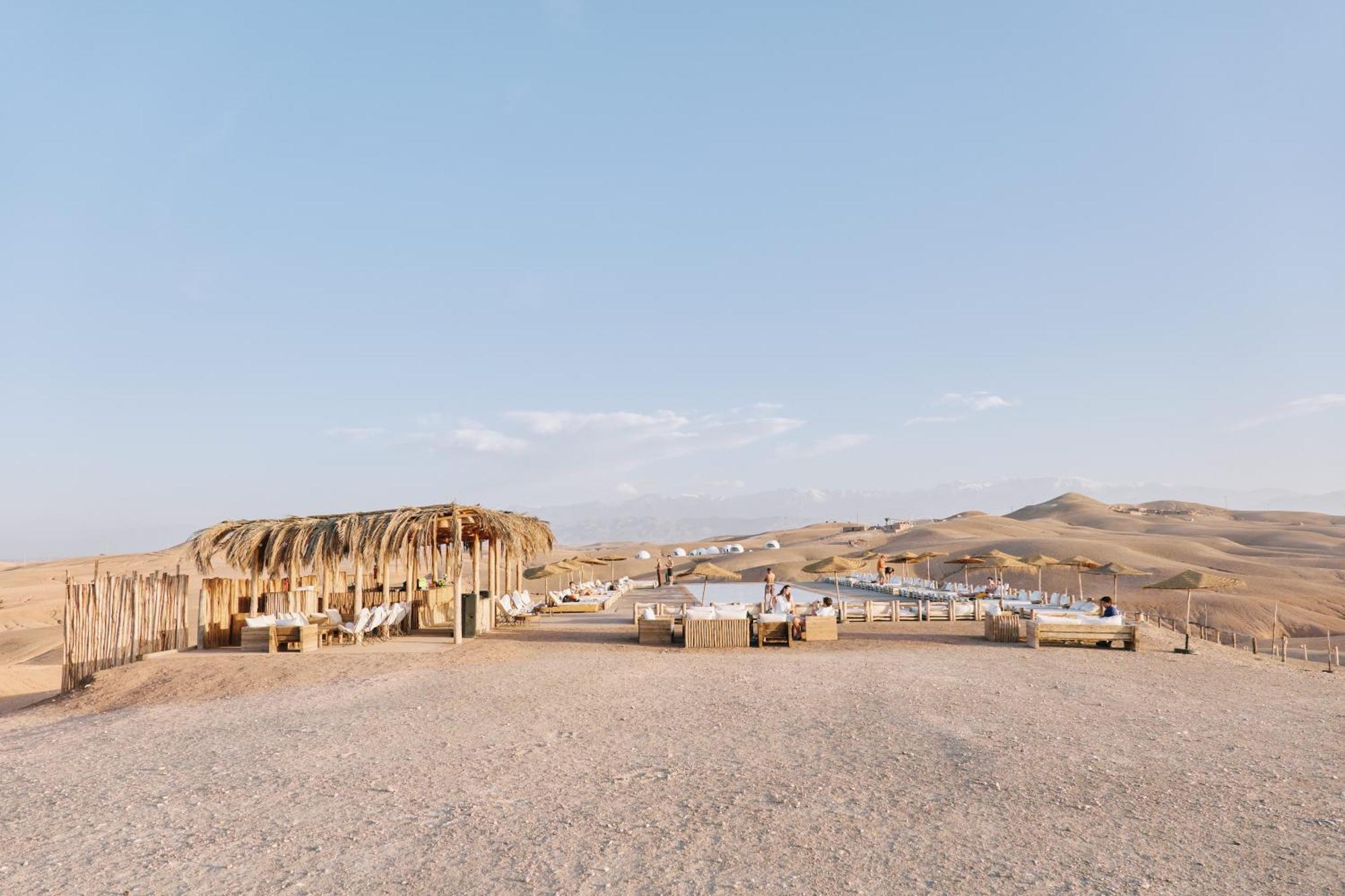 Hotel Alkamar Camp Agafay El Karia Zewnętrze zdjęcie